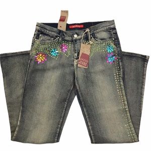Y2k Bedazzled Jeans (Size: 9/10)